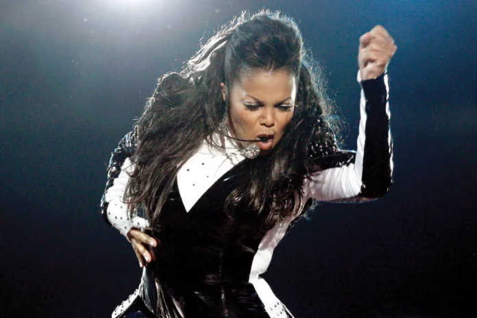 Photo of Janet Jackson on stage
