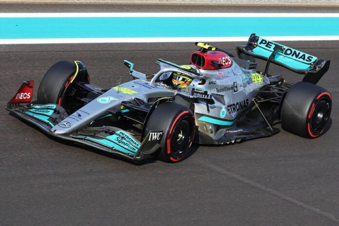 Photo of Mercedes F1 car